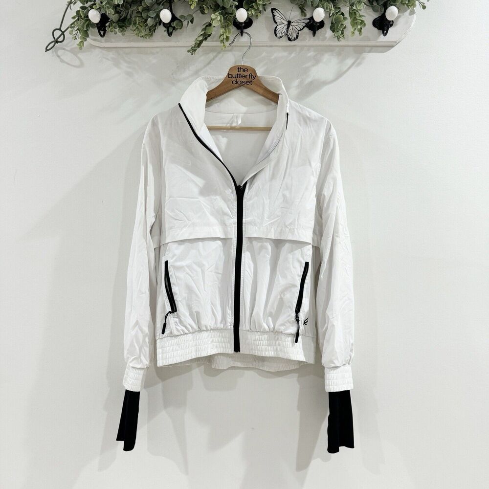 P'tula White Tiffany Takeover Jacket Womens XL